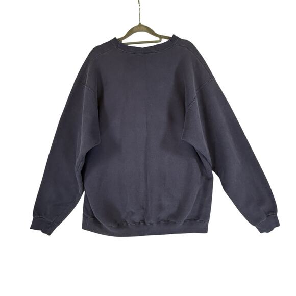 VTG 90s New York Giants MENS SIZE XL Crewneck Sweatshirt Navy Blue NFL Football - Picture 5 of 9